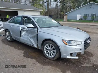 2012 Audi A6 Prestige with VIN WAUBGAFC4CN008151, listed as a IAAI auction lot 42071498 with 64,132 mi miles and . Bid and sale history available at DreamBid. Image 1.