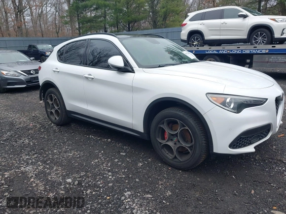 2018 Alfa Romeo Stelvio Sport z VIN ZASFAKPN8J7B82406, wystawiony jako IAAI lot #41822000 z przebiegiem 71 838 mil mil oraz . Historia ofert i sprzedaży dostępna na DreamBid. Obrazek 1.