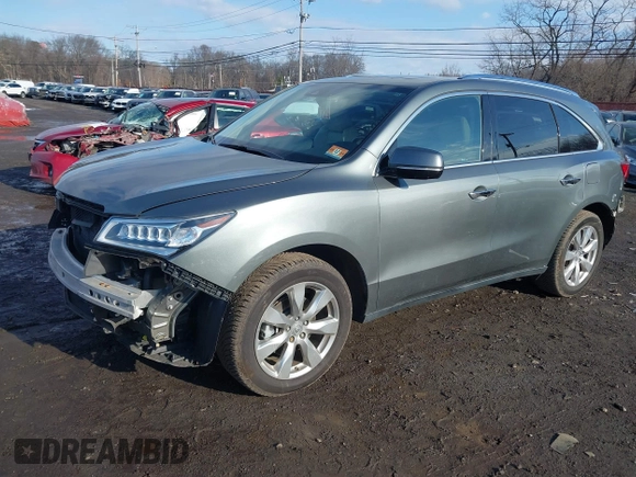 2016 Acura MDX w/Advance with VIN 5FRYD4H90GB042471, listed as a IAAI auction lot 41510207 with 176,168 mi miles. Bid and sale history available at carsss.com. Image 21.