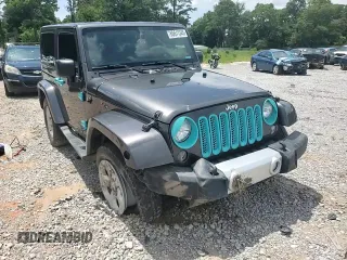 2014 Jeep Wrangler Sahara with VIN 1C4AJWBG8EL248291, listed as a Copart auction lot 60611345 with 84,777 mi miles and Salvage title. Bid and sale history available at DreamBid. Image 13.