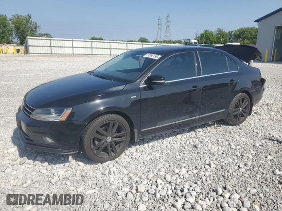 2017 Volkswagen Jetta SEL with VIN 3VWL17AJ2HM248279, listed as a Copart auction lot 59269195 with 125,248 mi miles and Salvage title. Bid and sale history available at DreamBid. Image 1.