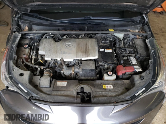 2016 Toyota Prius Four with VIN JTDKARFU2G3525333, listed as a Copart auction lot 50138815 with 105,879 mi miles and Salvage Title. Bid and sale history available at DreamBid. Image 11.
