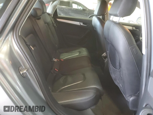 2011 Audi A4 Premium with VIN WAUAFAFLXBN046433, listed as a Copart auction lot 57115635 with 130,828 mi miles and Salvage title. Bid and sale history available at DreamBid. Image 10.