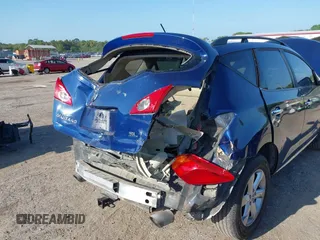 2009 Nissan Murano S with VIN JN8AZ18U09W024899, listed as a IAAI auction lot 41933798 with 135,078 mi miles. Bid and sale history available at carsss.com. Image 6.