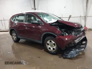 2014 Honda CR-V LX with VIN 5J6RM4H30EL047319, listed as a IAAI auction lot 41393975 with 76,124 mi miles. Bid and sale history available at carsss.com. Image 1.