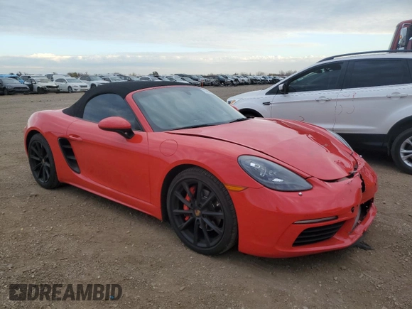 2017 Porsche 718 Boxster S z VIN WP0CB2A82HS240853, wystawiony jako Copart lot #77400654 z przebiegiem 51 330 mil mil oraz Szkoda całkowita • Salvage title. Historia ofert i sprzedaży dostępna na DreamBid. Obrazek 4.