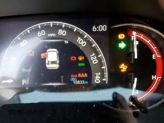 2024 Toyota RAV4 LE with VIN 2T3G1RFV7RW488231, listed as a Copart auction lot 48405055 with 10,833 mi miles and Salvage Title. Bid and sale history available at carsss.com. Image 9.