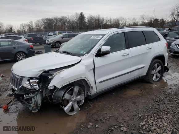 2013 Jeep Grand Cherokee Limited with VIN 1C4RJFBT4DC596751, listed as a Copart auction lot 85324604 with 141,967 mi miles and Salvage Title. Bid and sale history available at carsss.com. Image 1.