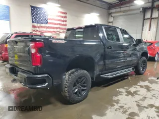 2019 Chevrolet Silverado 1500 LT Trail Boss with VIN 1GCPYFEDXKZ163999, listed as a Copart auction lot 52456855 with 81,804 mi miles and Salvage Title. Bid and sale history available at DreamBid. Image 3.