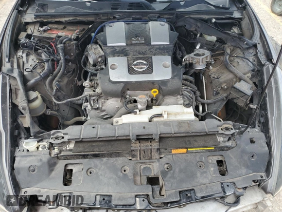 2010 Nissan 370Z Touring with VIN JN1AZ4EH1AM504571, listed as a Copart auction lot 67776294 with 56,166 mi miles and Salvage Title. Bid and sale history available at carsss.com. Image 11.