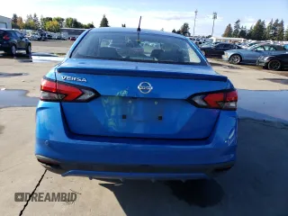 2020 Nissan Versa S with VIN 3N1CN8DV4LL822054, listed as a Copart auction lot 76609904 with 39,799 mi miles and Salvage Title. Bid and sale history available at carsss.com. Image 6.