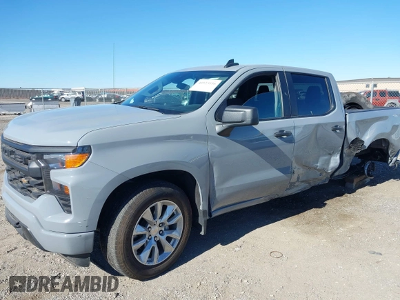 2024 Chevrolet Silverado 1500 Custom with VIN 1GCPABEK9RZ232509, listed as a IAAI auction lot 40923116 with 12,719 mi miles and . Bid and sale history available at DreamBid. Image 16.