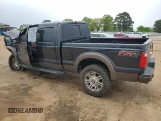 2015 Ford F-350 Platinum with VIN 1FT8W3BT7FEC11976, listed as a Copart auction lot 51699465 with 167,711 mi miles and Salvage Title. Bid and sale history available at DreamBid. Image 2.