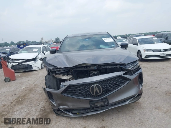 2022 Acura MDX w/A-Spec Package with VIN 5J8YE1H06NL050763, listed as a IAAI auction lot 42280138 with 30,037 mi miles and . Bid and sale history available at DreamBid. Image 12.