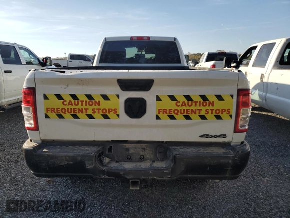 2024 Ram 3500 Tradesman with VIN 3C63R3GJ6RG242519, listed as a Copart auction lot 74437954 with 0 mi miles and Salvage Title. Bid and sale history available at carsss.com. Image 6.
