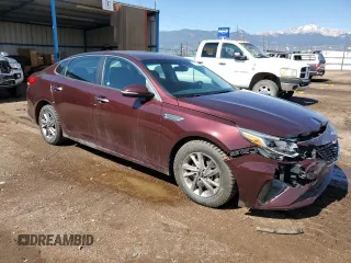 2020 Kia Optima LX with VIN 5XXGT4L39LG385080, listed as a Copart auction lot 58783875 with 117,126 mi miles and Salvage title. Bid and sale history available at DreamBid. Image 4.