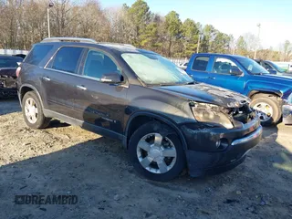 2007 GMC Acadia SLT with VIN 1GKER23767J136447, listed as a IAAI auction lot 41235407 with Not Provided miles and . Bid and sale history available at carsss.com. Image 1.