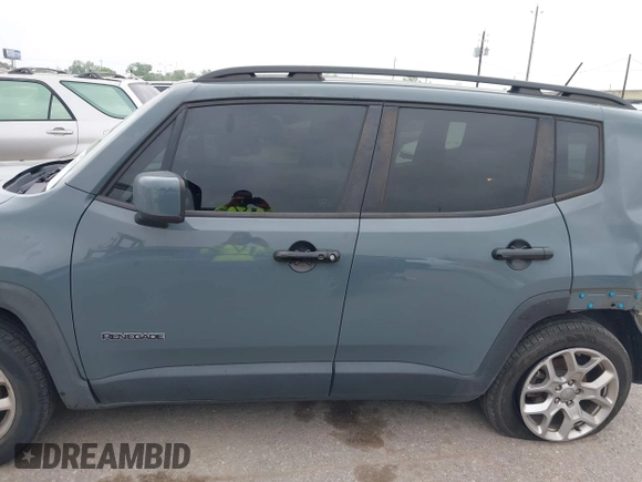 2017 Jeep Renegade Latitude with VIN ZACCJABB7HPG62825, listed as a IAAI auction lot 41919378 with 105,184 mi miles and . Bid and sale history available at DreamBid. Image 14.