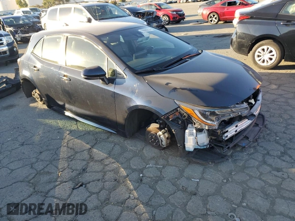 2020 Toyota Corolla Hatchback XSE with VIN JTNC4RBE3L3079340, listed as a Copart auction lot 79960214 with 56,119 mi miles and Salvage Title. Bid and sale history available at carsss.com. Image 4.