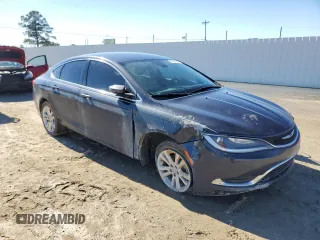 2016 Chrysler 200 Limited with VIN 1C3CCCABXGN192146, listed as a Copart auction lot 54161075 with 158,193 mi miles and Salvage Title. Bid and sale history available at carsss.com. Image 4.