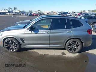 2020 BMW X3 M Competition with VIN 5YMTS0C03LLA57759, listed as a IAAI auction lot 41126676 with 31,969 mi miles. Bid and sale history available at carsss.com. Image 15.