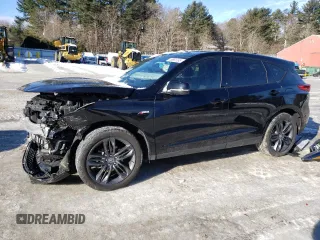 2023 Acura RDX w/A-Spec Package z VIN 5J8TC2H62PL006904, wystawiony jako Copart lot #45661135 z przebiegiem Nie podano mil oraz Szkoda całkowita • Salvage title. Historia ofert i sprzedaży dostępna na DreamBid. Obrazek 1.