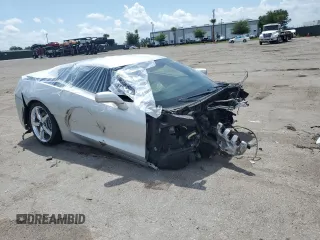2014 Chevrolet Corvette 1LT with VIN 1G1YA2D73E5120297, listed as a Copart auction lot 51377005 with Not provided miles and Non repairable. Bid and sale history available at DreamBid. Image 4.