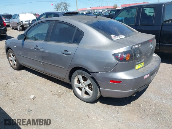 2006 Mazda 3 s Grand Touring with VIN JM1BK323261410457, listed as a IAAI auction lot 42057678 with 203,872 mi miles. Bid and sale history available at carsss.com. Image 3.