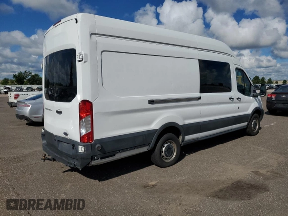 2016 Ford Transit Cargo with VIN 1FTYR3XM8GKB47068, listed as a Copart auction lot 65234315 with 342,235 mi miles and Clean title. Bid and sale history available at DreamBid. Image 3.