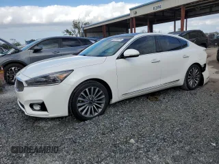 2017 Kia Cadenza Premium with VIN KNALC4J13H5091215, listed as a Copart auction lot 80734974 with 67,266 mi miles and Salvage Title. Bid and sale history available at carsss.com. Image 1.