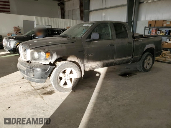 2008 Dodge 1500 ST with VIN 1D7HU182X8J105756, listed as a Copart auction lot 89057265 with 205,361 mi miles and Clean Title. Bid and sale history available at DreamBid. Image 1.