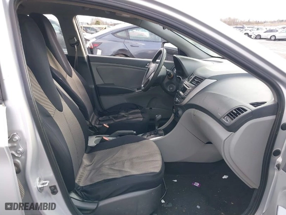 2017 Hyundai Accent SE with VIN KMHCT4AE0HU169702, listed as a IAAI auction lot 41121888 with 226,290 mi miles. Bid and sale history available at carsss.com. Image 5.