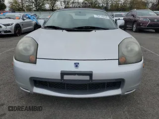 2001 Toyota MR2 z VIN JTDFR320810029195, wystawiony jako Copart lot #75710234 z przebiegiem 59 270 mil mil oraz Tytuł czysty. Historia ofert i sprzedaży dostępna na DreamBid. Obrazek 5.
