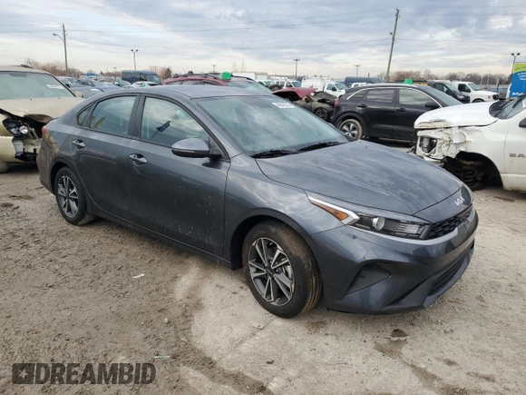 2023 Kia Forte LXS with VIN 3KPF24AD0PE653460, listed as a Copart auction lot 46849255 with 10,920 mi miles and Salvage Title. Bid and sale history available at carsss.com. Image 4.