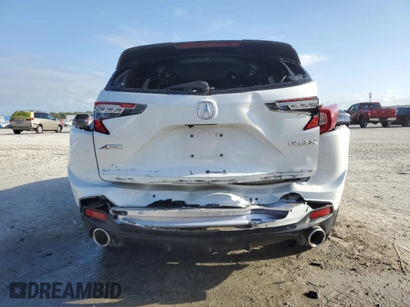 2021 Acura RDX w/A-Spec Package z VIN 5J8TC1H61ML013879, wystawiony jako Copart lot #54783485 z przebiegiem 47 230 mil mil oraz Szkoda całkowita • Salvage title. Historia ofert i sprzedaży dostępna na DreamBid. Obrazek 6.