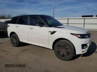 2016 Land Rover Range Rover Sport HSE with VIN SALWS2VF4GA561828, listed as a Copart auction lot 86288484 with 124,065 mi miles and Salvage title. Bid and sale history available at DreamBid. Image 4.