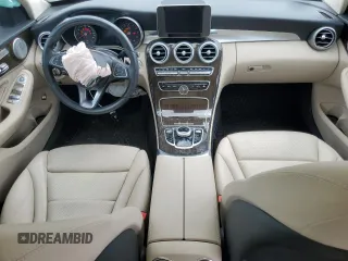 2017 Mercedes-Benz C 300 with VIN WDDWF4KB0HR252813, listed as a Copart auction lot 57310045 with 78,710 mi miles and Non repairable. Bid and sale history available at DreamBid. Image 8.