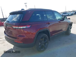 2025 Jeep Grand Cherokee Laredo with VIN 1C4RJHAG9SC287175, listed as a IAAI auction lot 41856266 with 2,495 mi miles and . Bid and sale history available at DreamBid. Image 4.