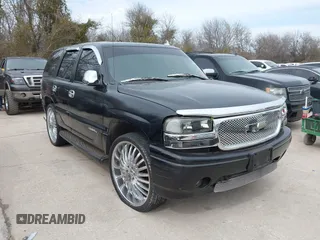 2006 GMC Yukon Denali z VIN 1GKEK63U36J163458, wystawiony jako IAAI lot #41745840 z przebiegiem 276 307 mil mil oraz . Historia ofert i sprzedaży dostępna na DreamBid. Obrazek 1.