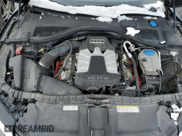 2014 Audi A7 3.0 Prestige with VIN WAU2GAFC8EN035629, listed as a Copart auction lot 45362845 with 81,263 mi miles and Salvage Title. Bid and sale history available at carsss.com. Image 11.