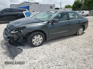 2004 Honda Accord LX with VIN 3HGCM563X4G712311, listed as a Copart auction lot 62831715 with 192,458 mi miles and Salvage title. Bid and sale history available at DreamBid. Image 1.