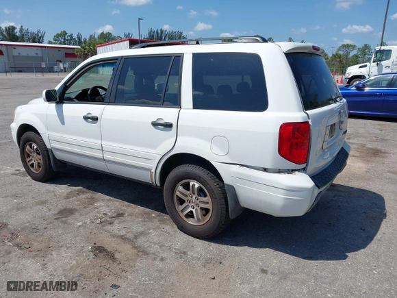 2004 Honda Pilot EX with VIN 2HKYF18664H550277, listed as a IAAI auction lot 41966015 with 285,700 mi miles. Bid and sale history available at carsss.com. Image 3.