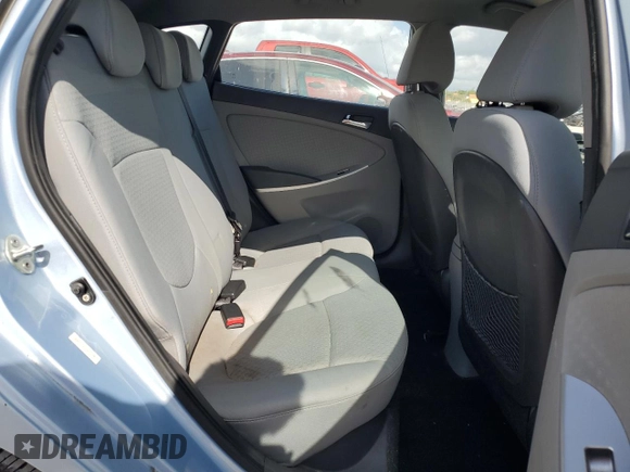 2012 Hyundai Accent SE with VIN KMHCU5AE3CU012287, listed as a Copart auction lot 60224945 with 62,583 mi miles and Salvage title. Bid and sale history available at DreamBid. Image 10.