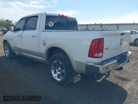 2010 Dodge 1500 SLT with VIN 1D7RV1CT8AS110083, listed as a IAAI auction lot 42213775 with 127,044 mi miles and . Bid and sale history available at carsss.com. Image 3.