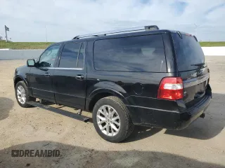 2017 Ford Expedition Max Limited z VIN 1FMJK2AT5HEA75855, wystawiony jako Copart lot #55259255 z przebiegiem 131 620 mil mil oraz Czysty tytuł • Clean title. Historia ofert i sprzedaży dostępna na DreamBid. Obrazek 2.