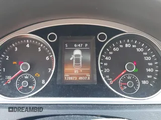 2012 Volkswagen CC Sport PZEV with VIN WVWMP7ANXCE507124, listed as a IAAI auction lot 42105616 with 128,873 mi miles. Bid and sale history available at carsss.com. Image 7.