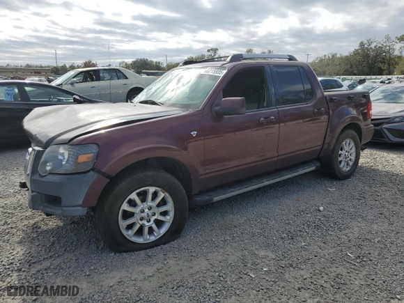 2007 Ford Explorer Sport Trac Limited with VIN 1FMEU33857UA20496, listed as a Copart auction lot 88215935 with 218,120 mi miles and Salvage Title. Bid and sale history available at carsss.com. Image 1.