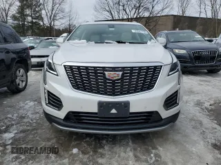 2020 Cadillac XT5 Premium Luxury AWD with VIN 1GYKNDRS6LZ121017, listed as a Copart auction lot 42647785 with 81,296 mi miles and Salvage Title. Bid and sale history available at DreamBid. Image 5.