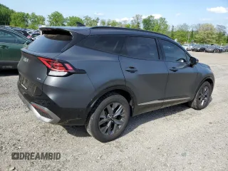 2023 Kia Sportage SX-Prestige with VIN KNDPXCAG9P7044605, listed as a Copart auction lot 56915705 with 43,294 mi miles and Salvage title. Bid and sale history available at DreamBid. Image 3.