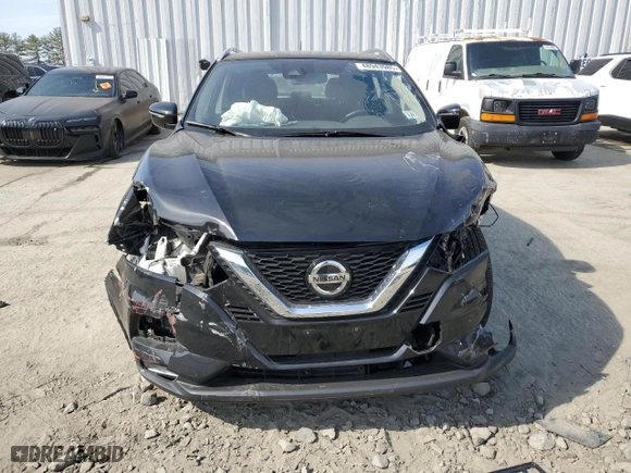 2021 Nissan Rogue Sport SV with VIN JN1BJ1BW3MW444833, listed as a Copart auction lot 48943985 with 0 mi miles and Salvage Title. Bid and sale history available at carsss.com. Image 5.